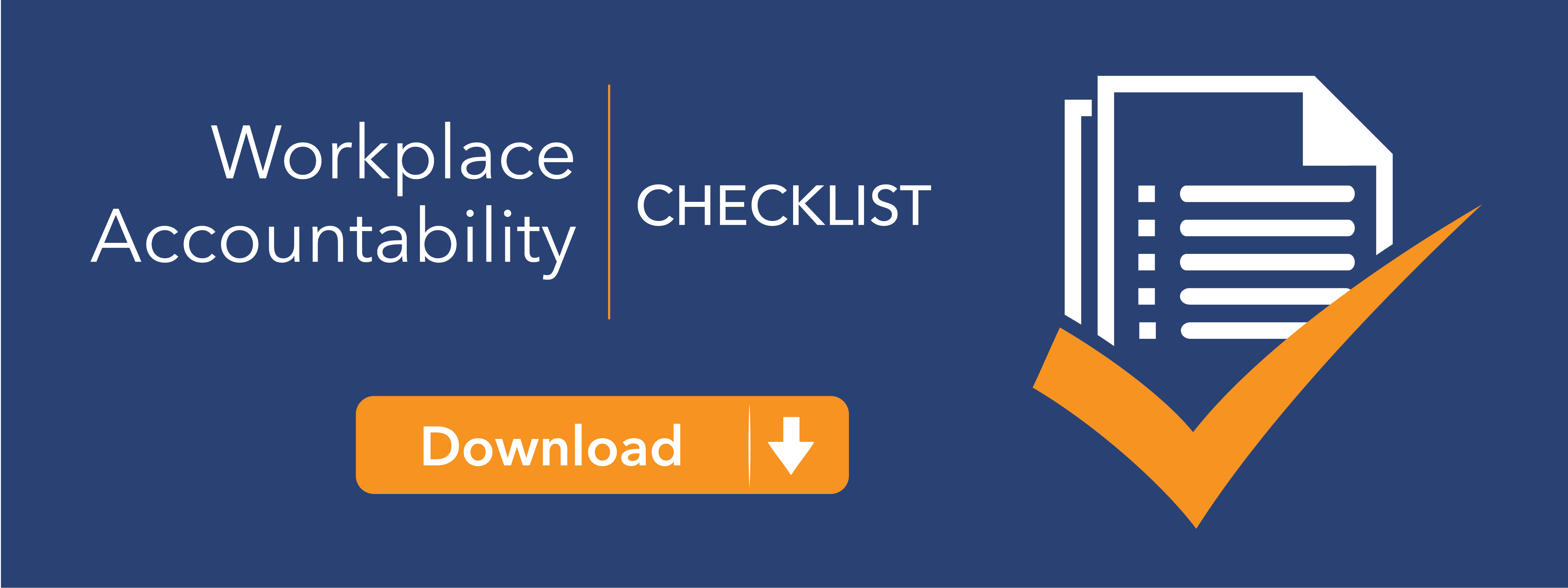 workplace accountability checklist